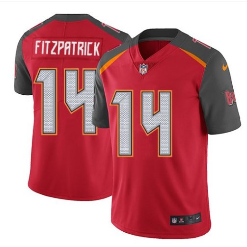 Men's Ryan Fitzpatrick Tampa Bay Buccaneers color rush Limited Jersey red