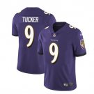 Men's baltimore Ravens #9 Justin Tucker color rush limited jersey purple