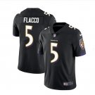 Men's baltimore Ravens #5 Joe Flacco color rush limited jersey black
