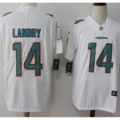 Men's Dolphins #14 Jarvis Landry color rush Limited jersey white