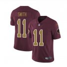 Men's Redskins #11 Alex Smith color rush Limited jersey Burgundy Red