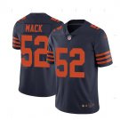 Men's Chicago bears #52 Khalil Mack color rush Limited jersey navy
