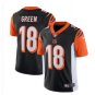 Men Bengals #18 AJ Green Color Rush Limited Jersey black