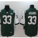 Men's New York Jets #33 Jamal Adams color rush Limited jersey green white