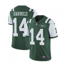 Men's New York Jets #14 Sam Darnold color rush Limited jersey green
