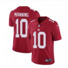 Men's NY Giants #10 Eli Manning color rush Limited jersey red