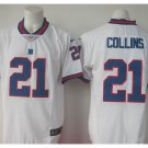 Men's Giants 21 Landon Collins color rush Limited jersey white