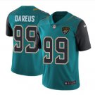 Men's Jaguars #99 Marcell Dareus color rush Limited jersey green