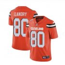 Men's Cleveland Browns #80 Jarvis Landry color rush Limited jersey orange