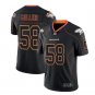 Men Denver Broncos 58 Von Miller black color rush limited lights out jersey