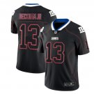 Men's Giants #13 Odell Beckham Jr black Color rush limited lights out jersey