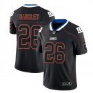 Men's New York Giants #26 saquon barkley black limited jersey
