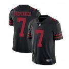 Men's 49ers #7 Colin Kaepernick color rush limited jersey black