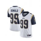 Men's Angels Rams #99 Aaron Donald color rush limited jersey white