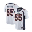 Men's Broncos #55 Bradley Chubb color rush Limited jersey white