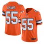 Men's Broncos #55 Bradley Chubb color rush Limited jersey orange
