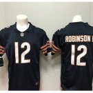 Men's Chicago bears #12 Allen Robinson color rush Limited jersey navy