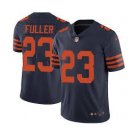 Men's Chicago bears #23 Kyle Fuller color rush Limited jersey navy blue
