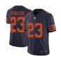Men's Chicago bears #23 Kyle Fuller color rush Limited jersey navy blue