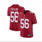 Men's NY Giants #56 Lawrence Taylor color rush Limited jersey red