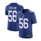 Men's NY Giants #56 Lawrence Taylor color rush Limited jersey blue