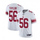 Men's NY Giants #56 Lawrence Taylor color rush Limited jersey white red
