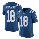 Men's Indianapolis Colts #18 Peyton Manning color rush Limited jersey blue