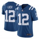 Men's Colts #12 Andrew Luck color rush Limited jersey blue