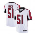Men's Atlanta Falcons #51 Alex Mack color rush Limited jersey white