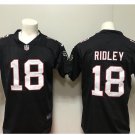 Men's Atlanta Falcons #18 Calvin Ridley color rush Limited jersey black