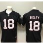 Men's Atlanta Falcons #18 Calvin Ridley color rush Limited jersey black