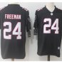 Men's Atlanta Falcons #24 Devonta Freeman color rush Limited jersey black