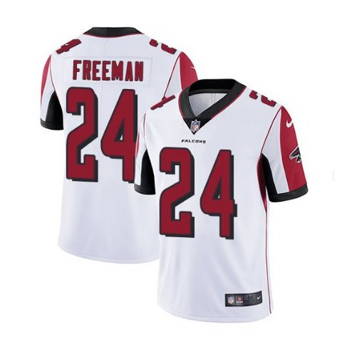 Men's Atlanta Falcons #24 Devonta Freeman color rush Limited jersey white