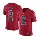 Men's Atlanta Falcons #2 Matt Ryan color rush Limited jersey red