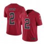 Men's Atlanta Falcons #2 Matt Ryan color rush Limited jersey red
