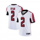 Men's Atlanta Falcons #2 Matt Ryan color rush Limited jersey white