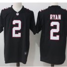 Men's Atlanta Falcons #2 Matt Ryan color rush Limited jersey black