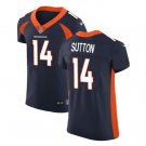 Men's Broncos #14 Courtland Sutton Elite Jersey Navy Blue
