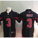 Men's Arizona Cardinals #3 Josh Rosen Color Rush Limited Jersey black