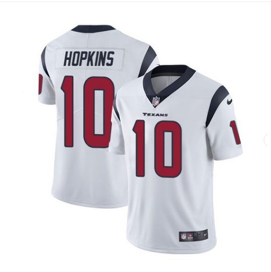 Men's Houtston Texans 10 DeAandre Hopkins Color Rush Limited Jersey white