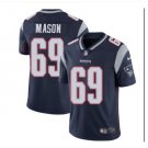 Men's Patriots 69 Shaq Mason Color Rush Limited Jersey navy blue