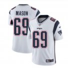 Men's Patriots 69 Shaq Mason Color Rush Limited Jersey white