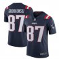 Men's Patriots 87 Rob Gronkowski Color Rush Limited Jersey navy blue