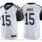 Men Cincinnati Bengals #15 John Ross Color Rush Limited Jersey white