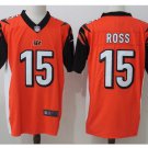 Men Bengals #15 John Ross Color Rush Limited Jersey orange