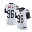 Men Bengals #96 Carlos Dunlap vapor untouchable Color Rush Limited Jersey white