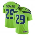 Men Seahawks 29 Earl Thomas vapor untouchable Color Rush Limited Jersey green