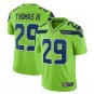 Men Seahawks 29 Earl Thomas vapor untouchable Color Rush Limited Jersey green