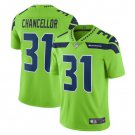 Men Seahawks 31 Kam Chancellor vapor untouchable Color Rush Limited Jersey green