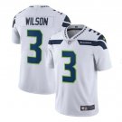 Men Seahawks #3 Russell Wilson vapor untouchable Color Rush Limited Jersey white